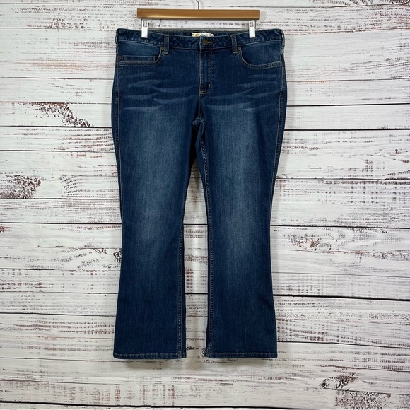 Carhartt Blue Slim Fit Bootcut Denim Jeans - Picture 1 of 16